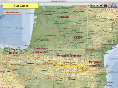 Infos sur : carte detaillee du sud ouest de la france ...